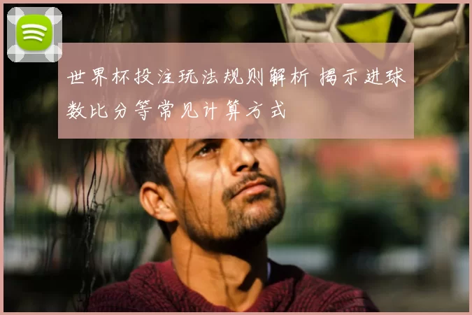 世界杯投注玩法规则解析 揭示进球数比分等常见计算方式